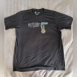 Run The Jewels x Gears of War T-Shirt For Unisex Size 2X-Large